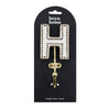  Accessories - Alphabet H Set of 1 Wall Hooks Ivory/Black Heya Home