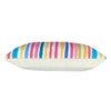 Evans Lichfield Aquarelle Stripe Abstract Cushion Cover in Multicolour