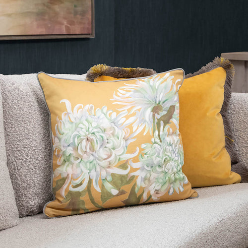 Voyage Maison Belladonna Printed Cushion Cover in Honey