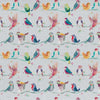 Voyage Maison Birdy Branch Printed Cotton Fabric in Blossom