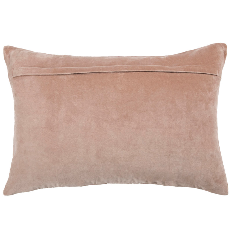 Additions Boulder Embroidered Cushion Cover in Coral