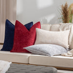 Evans Lichfield Buxton Cushion Cover in Red