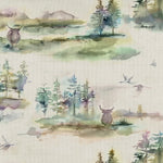 Voyage Maison Caledonian Printed Cotton Fabric in Topaz