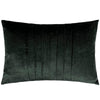 Voyage Maison Chiaso Velvet Cushion Cover in Charcoal