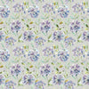 Voyage Maison Clovelly Printed Cotton Fabric in Violet