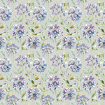 Voyage Maison Clovelly Printed Cotton Fabric in Violet