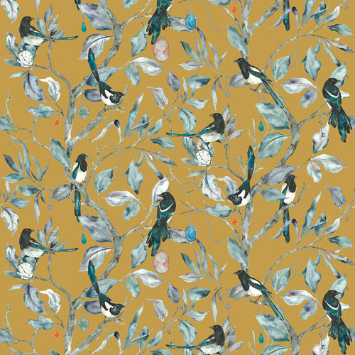 Voyage Maison Collector 1.4m Wide Width Wallpaper in Gold