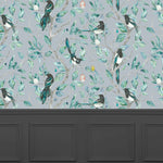 Voyage Maison Collector 1.4m Wide Width Wallpaper in Ice