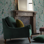Voyage Maison Collector 1.4m Wide Width Wallpaper in Ice