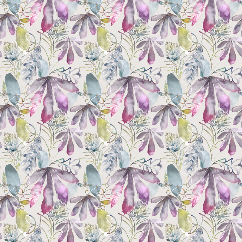 Voyage Maison Conifer Printed Cotton Fabric in Sorbet