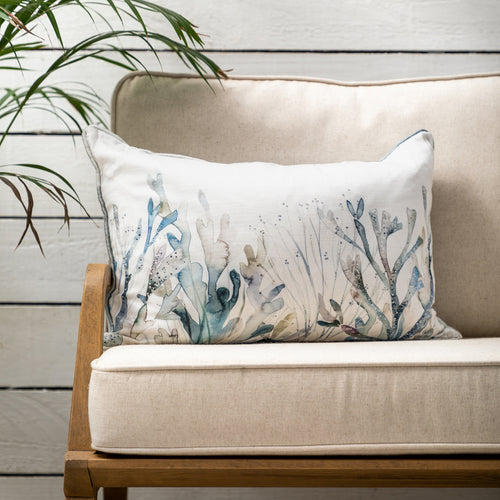 Voyage Maison Coral Reef Printed Cushion Cover in Slate
