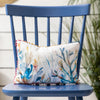 Voyage Maison Coral Reef Small Printed Cushion Cover in Cobalt