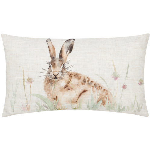  Cushions - Country Hare  Cushion Cover Natural Evans Lichfield