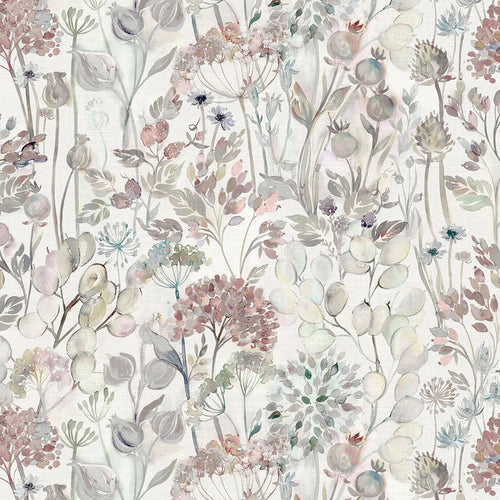 Voyage Maison Country Hedgerow Printed Cotton Fabric in Dawn/Cream