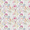 Voyage Maison Country Hedgerow Printed Cotton Fabric in Lotus/Cream
