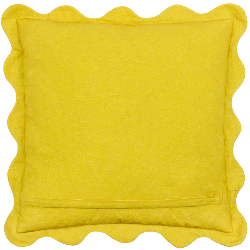 Animal Green Cushions - Crustaceans Scalloped Cushion Cover Aqua furn.