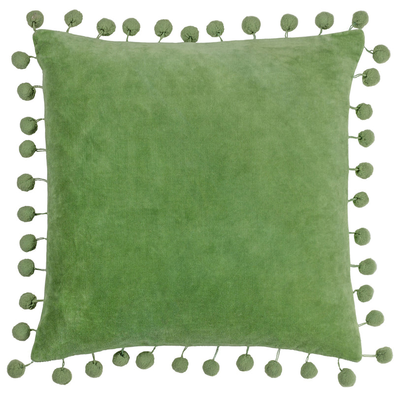 furn. Dora Square Cushion Cover in Leaf Green