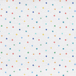 Voyage Maison Dotty Printed Oil Cloth Fabric (By The Metre) in Multicolour