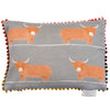 Voyage Maison Dougal Printed Cushion Cover in Granite