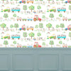 Voyage Maison Down On The Farm 1.4m Wide Width Wallpaper in White