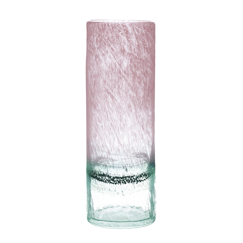Voyage Maison Dusk Hand-Blown Vase in Pink