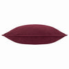 furn. Effron Washed Velvet Cushion Cover in Cherry