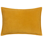 furn. Effron Washed Velvet Cushion Cover in Gold