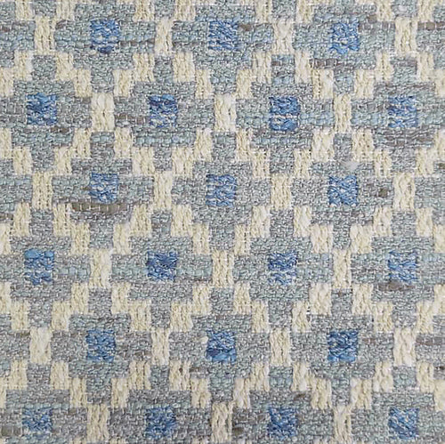 Voyage Maison Elmore Woven Jacquard Fabric in Steel