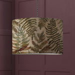 Floral Brown Lighting - Elowen Eva Printed Lamp Shade Mulberry Voyage Maison