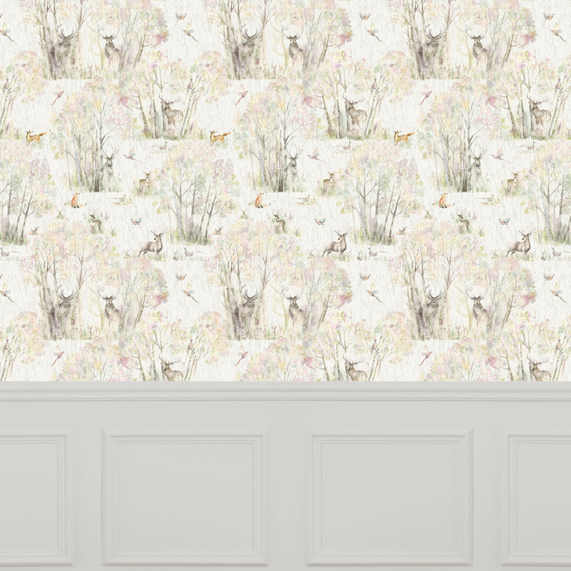 Voyage Maison Enchanted 1.4m Wide Width Wallpaper in Cream