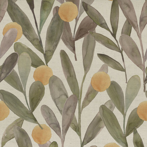 Voyage Maison Enso Printed Cotton Fabric in Amber
