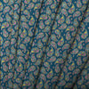 Voyage Maison Rafiya Printed Fine Lawn Cotton Apparel Fabric in Summer Navy