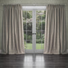 Voyage Maison Farley Woven Chenille Pencil Pleat Curtains in Biscuit