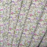 Voyage Maison Fortazela Printed Fine Lawn Cotton Apparel Fabric in Wiolet