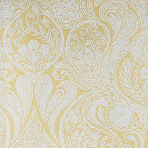 Voyage Maison Galadriel 1.4m Wide Width Wallpaper in Lemon