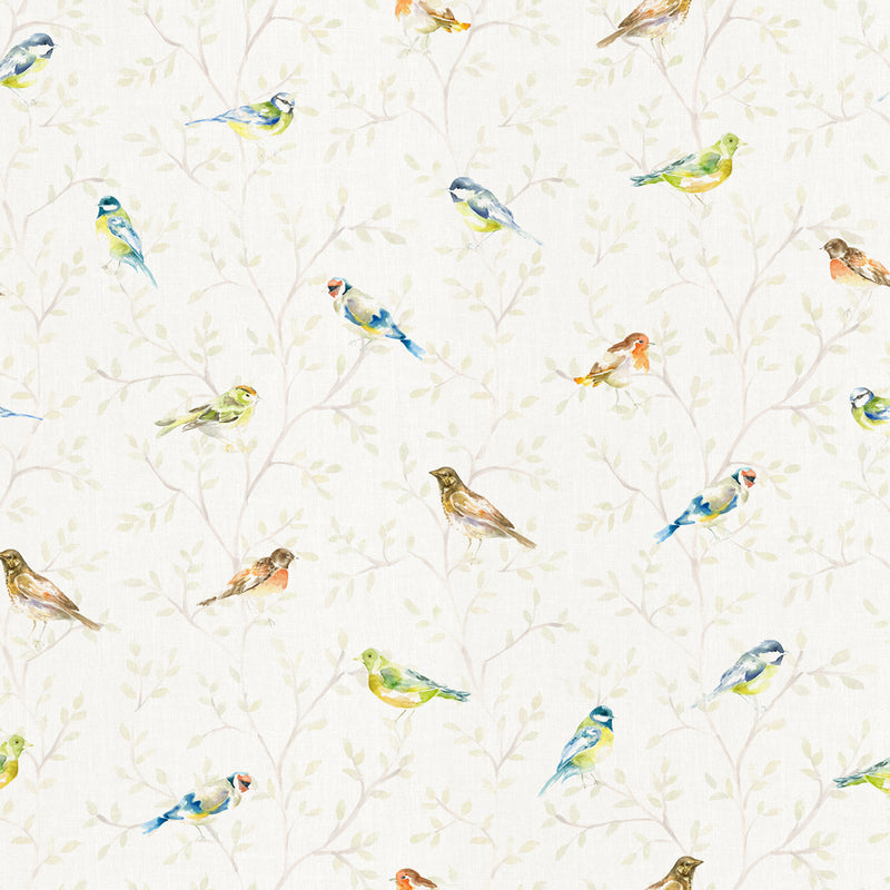 Voyage Maison Garden Birds 1.4m Wide Width Wallpaper in Small