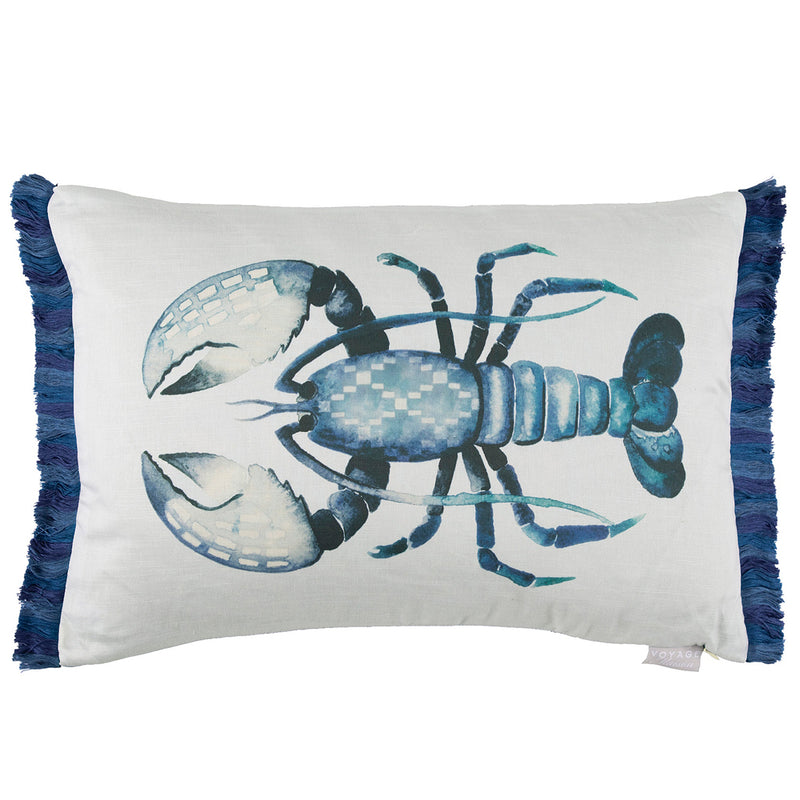 Voyage Maison Gerroa Printed Cushion Cover in Cobalt
