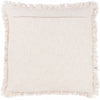 Yard Hara Woven Fringed Cotton Cushion Cover in Ink