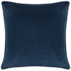 Floral Blue Cushions - Harlington Botany Floral Piped Cushion Cover Petrol Wylder Nature