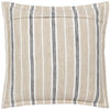 Striped Beige Cushions - Hebble Striped Cushion Cover Natural Black Yard