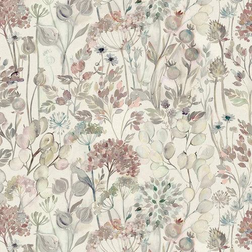Voyage Maison Country Hedgerow Printed Cotton Fabric in Dawn