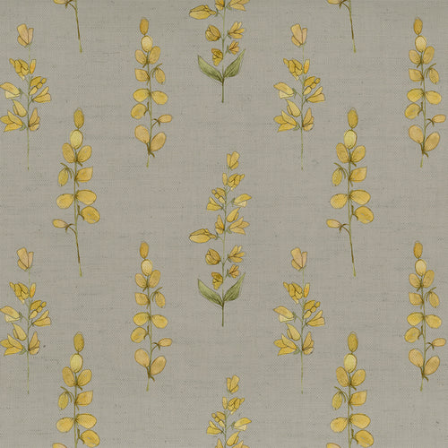 Voyage Maison Helaine Printed Cotton Fabric in Gold