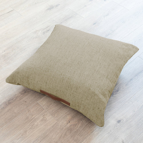Voyage Maison Helmsley Printed Floor Cushion in Stone