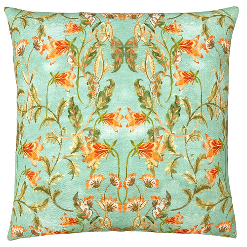 Evans Lichfield Heritage Bell Flowers Cushion Cover in Larchmere