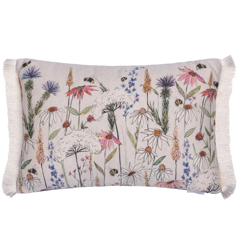 Voyage Maison Hermione Printed Cushion Cover in Linen