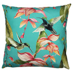 Evans Lichfield Hummingbird Outdoor Cushion Cover in Blue