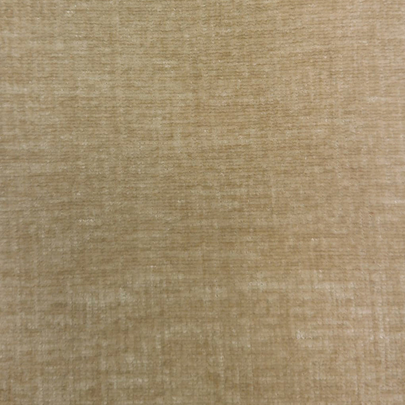 Voyage Maison Isernia Plain Velvet Fabric in Wheat