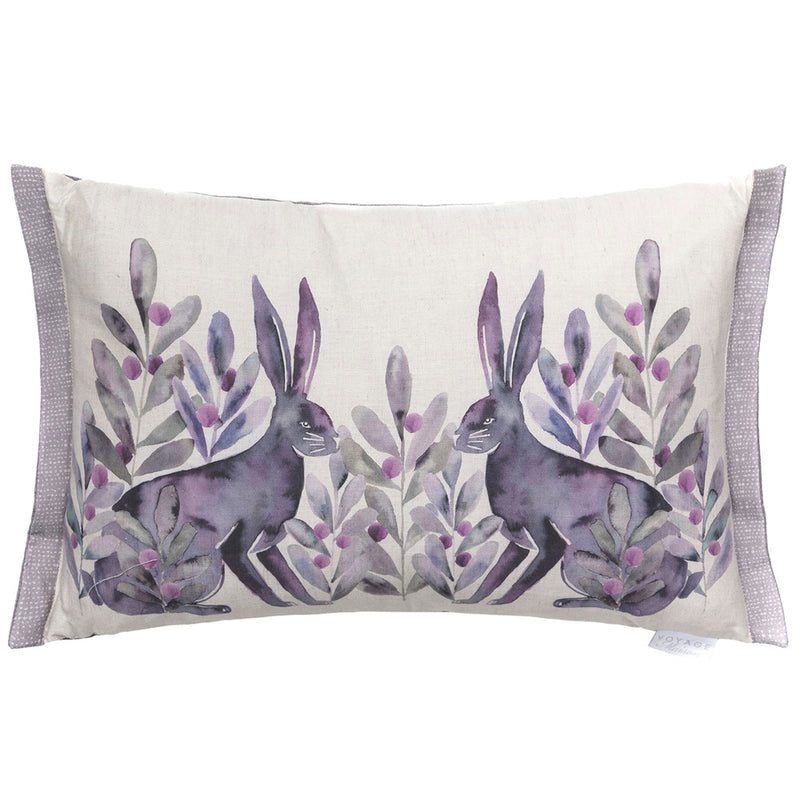 Voyage Maison Kensuri Printed Cushion Cover in Violet