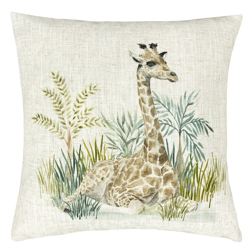 Evans Lichfield Kenya Giraffe Cushion Cover in Giraffe