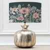 Floral Gold Lighting - Elphaba  & Nesidora Eva  Complete Table Lamp Glass/Emerald Voyage Maison